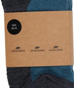 Gridarmor Merino Trekking Socks Indian Teal