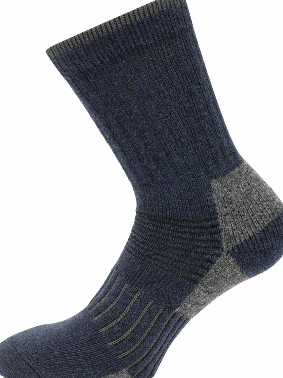 Gridarmor Trekking Merino Wool Sock Dark Navy