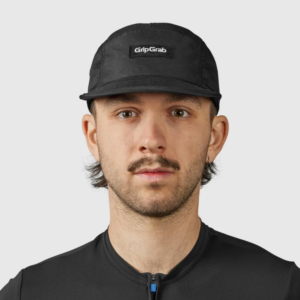 Gripgrab 5 Panel Cap Black