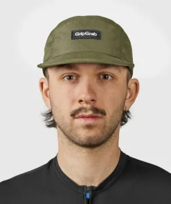 Gripgrab 5 Panel Cap Olive Green