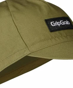 Gripgrab Classic Cotton Cycling Cap Olive Green
