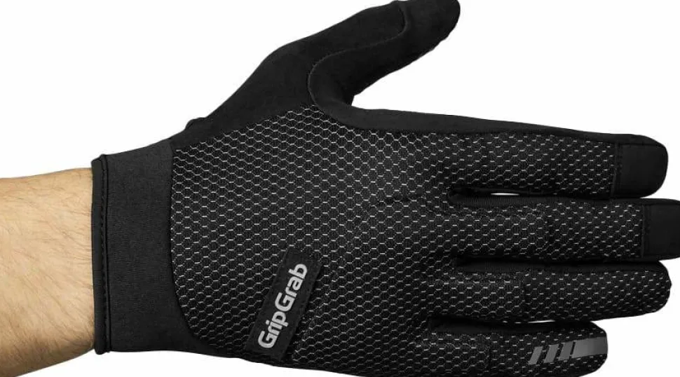 Gripgrab Descent Insidegrip™ Full Finger Summer Gloves Black