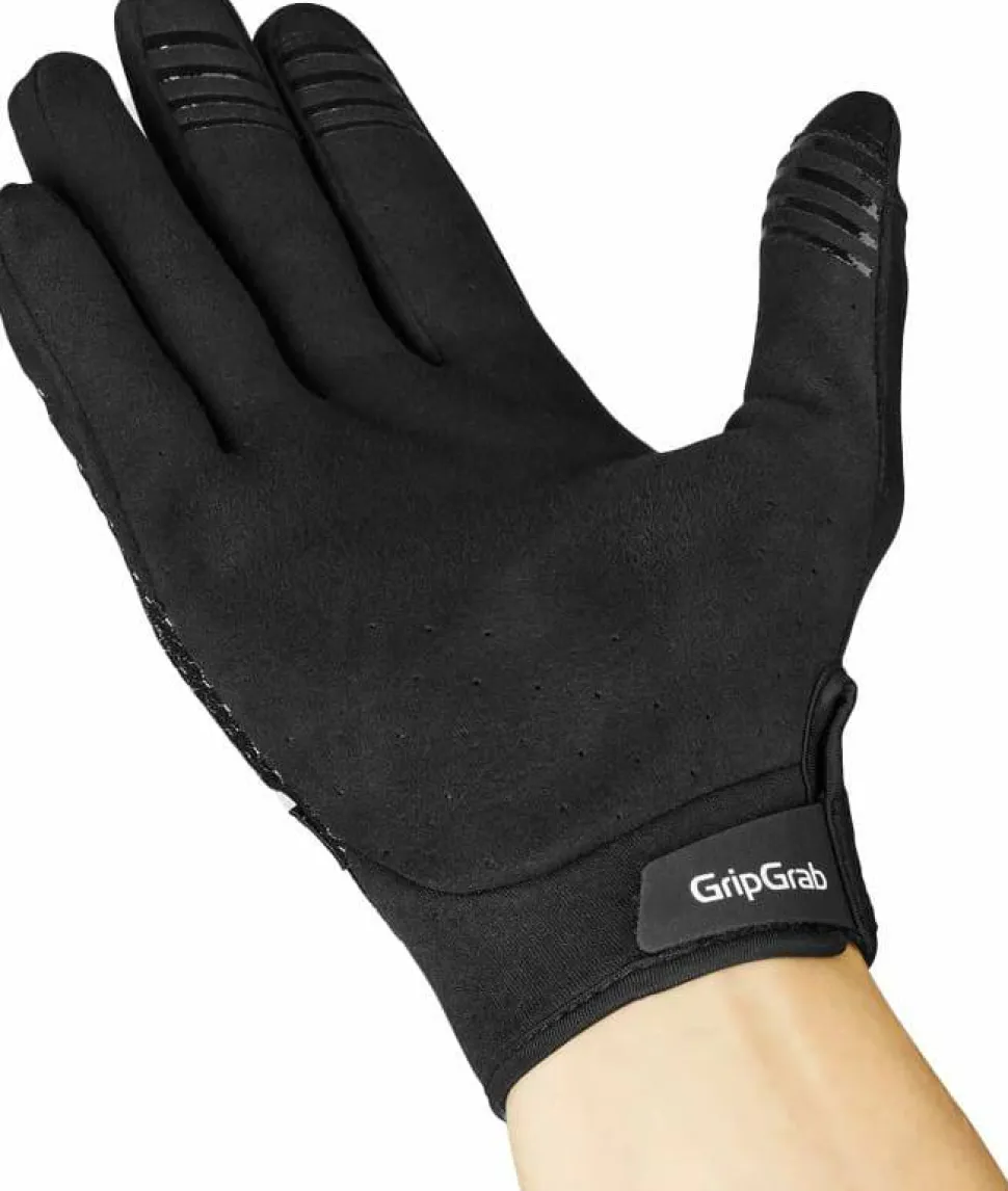 Gripgrab Descent Insidegrip™ Full Finger Summer Gloves Black