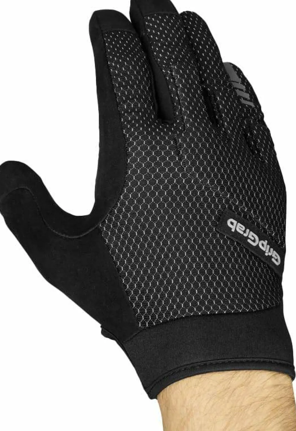 Gripgrab Descent Insidegrip™ Full Finger Summer Gloves Black