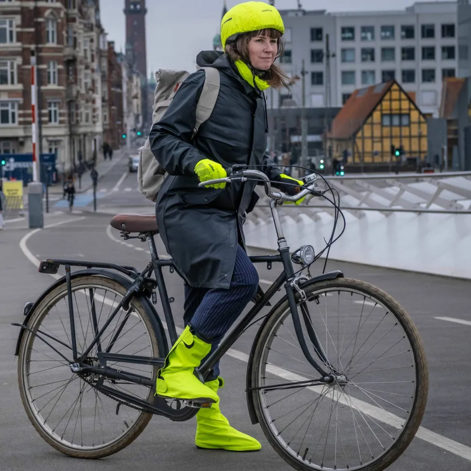 Gripgrab DryFoot Waterproof Everyday 2 Overshoes Yellow Hi-Vis