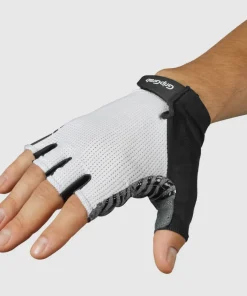 Gripgrab Expert RC Max Padded Short Finger Summer Gloves White
