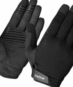 Gripgrab Explr Padded Full Finger Summer Gloves Black