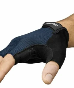 Gripgrab Explr Padded Short Finger Summer Gloves Navy Blue