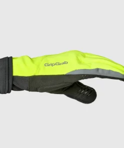 Gripgrab Hurricane 2 Windproof Spring-Autumn Gloves Yellow Hi-Vis
