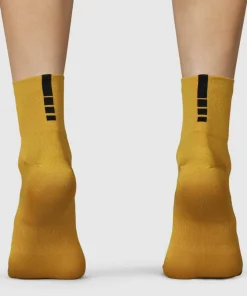 Gripgrab Lightweight SL Short Summer Socks Mustard Yellow