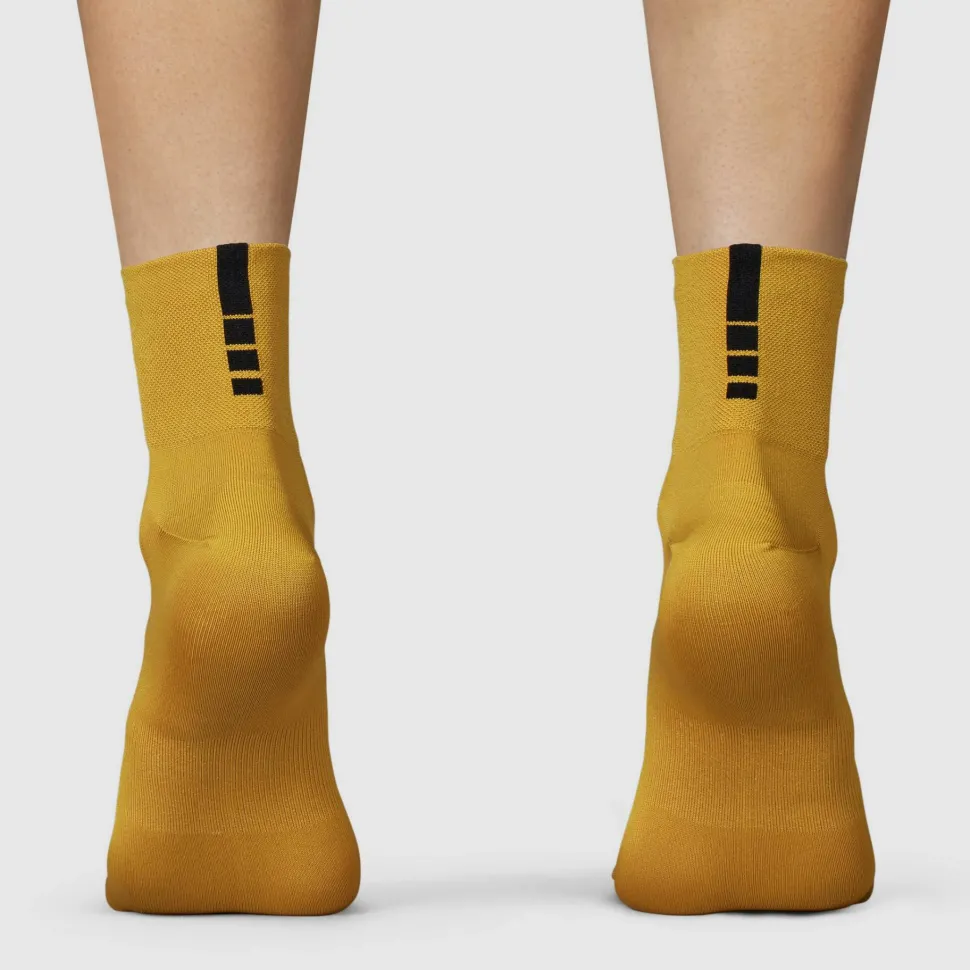 Gripgrab Lightweight SL Short Summer Socks Mustard Yellow
