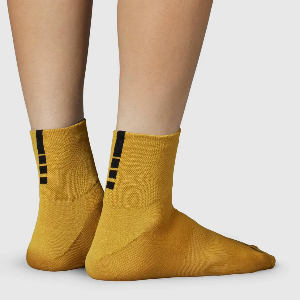 Gripgrab Lightweight SL Short Summer Socks Mustard Yellow
