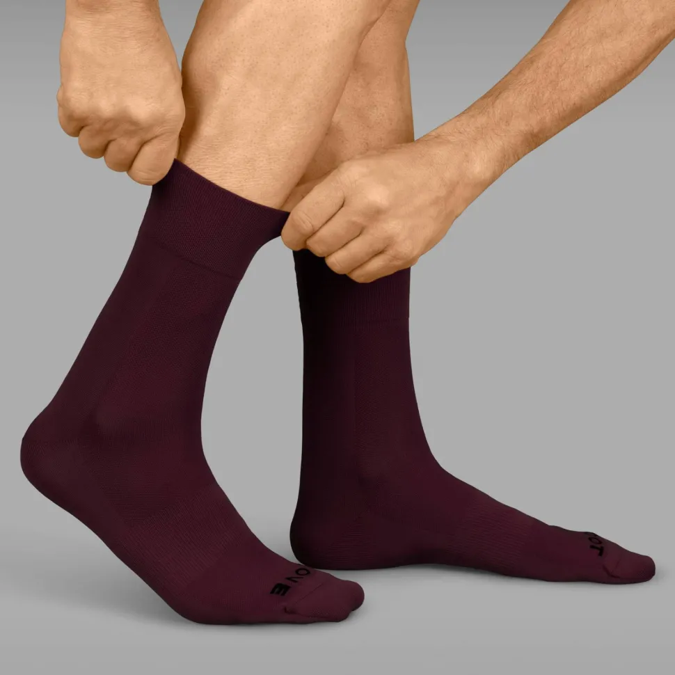 Gripgrab Lightweight SL Socks Dark Red