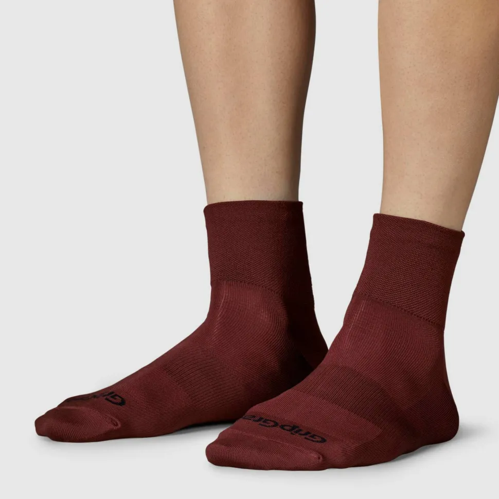 Gripgrab Lightweight SL Short Summer Socks Dark Red