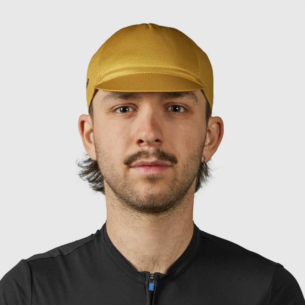 Gripgrab Lightweight Summer Cycling Cap Mustard Yellow