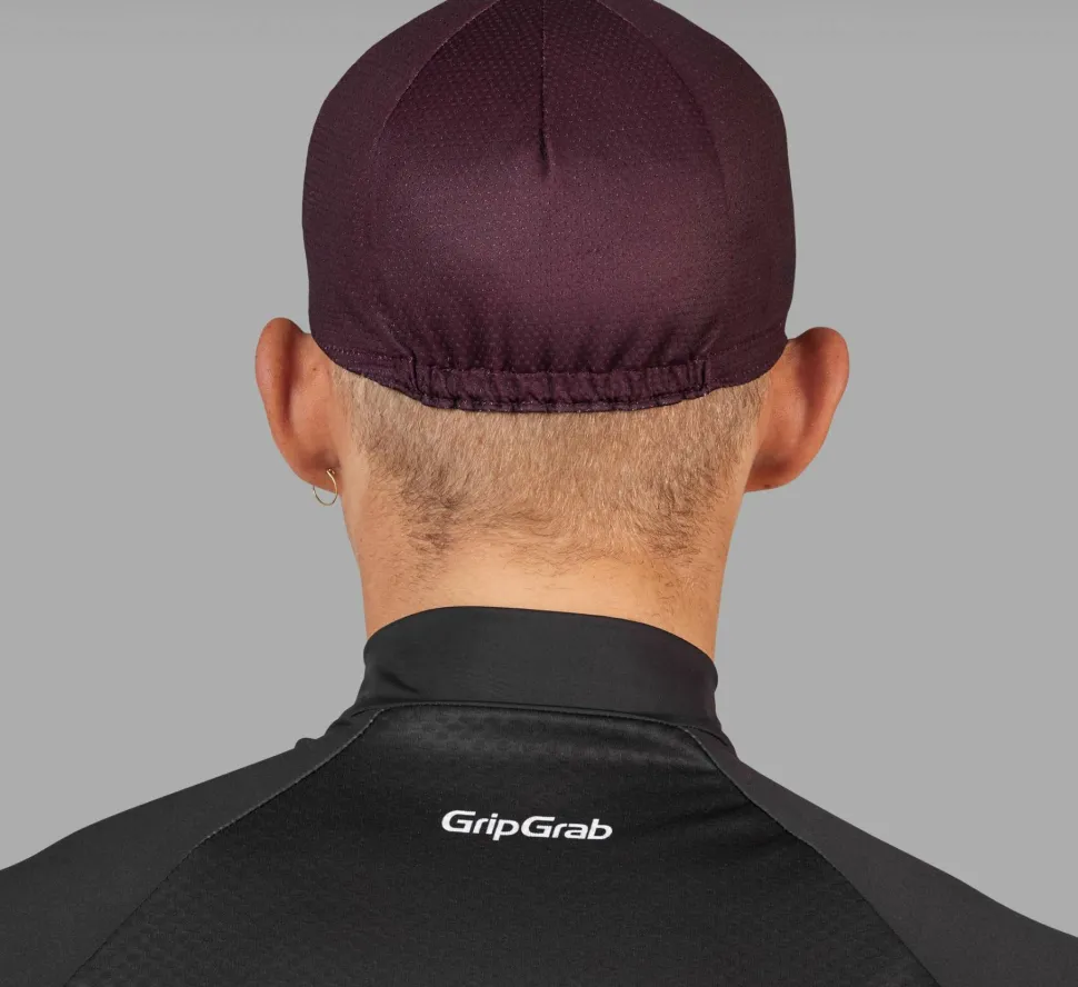 Gripgrab Lightweight Summer Cycling Cap Dark Red