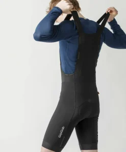 Gripgrab Men's AquaRepel Water-Resistant Bib Shorts Black