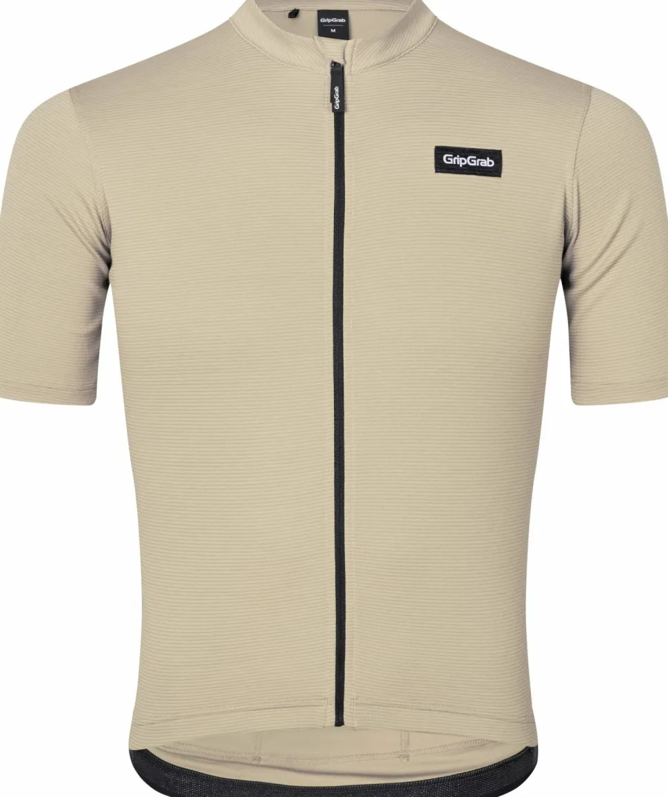 Gripgrab Men's GripGrab EXPLR Merinotech Short Sleeve Jersey Beige