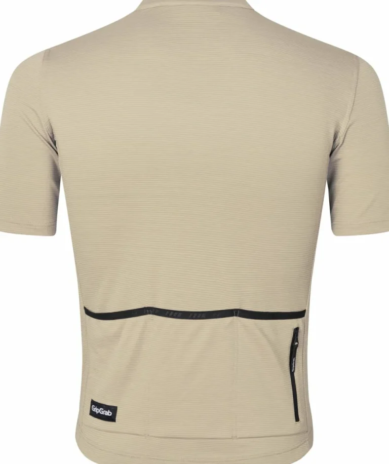 Gripgrab Men's GripGrab EXPLR Merinotech Short Sleeve Jersey Beige
