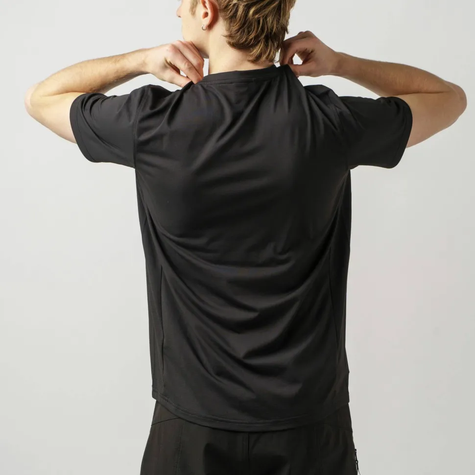 Gripgrab Men's GripGrab EXPLR Technical T-Shirt Black
