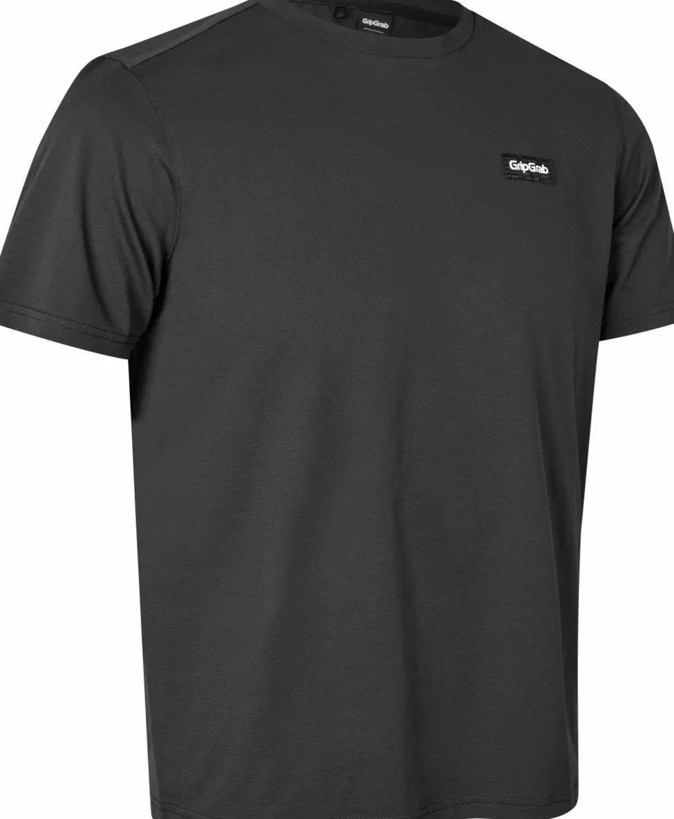 Gripgrab Men's GripGrab EXPLR Technical T-Shirt Black