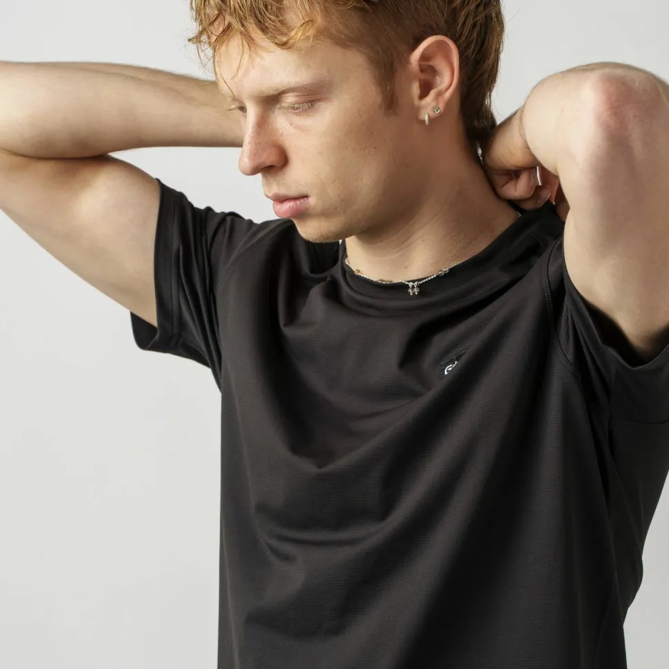 Gripgrab Men's GripGrab EXPLR Technical T-Shirt Black
