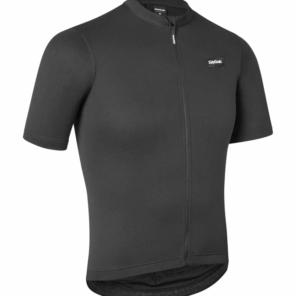 Gripgrab Men's GripGrab EXPLR Merinotech Short Sleeve Jersey Black