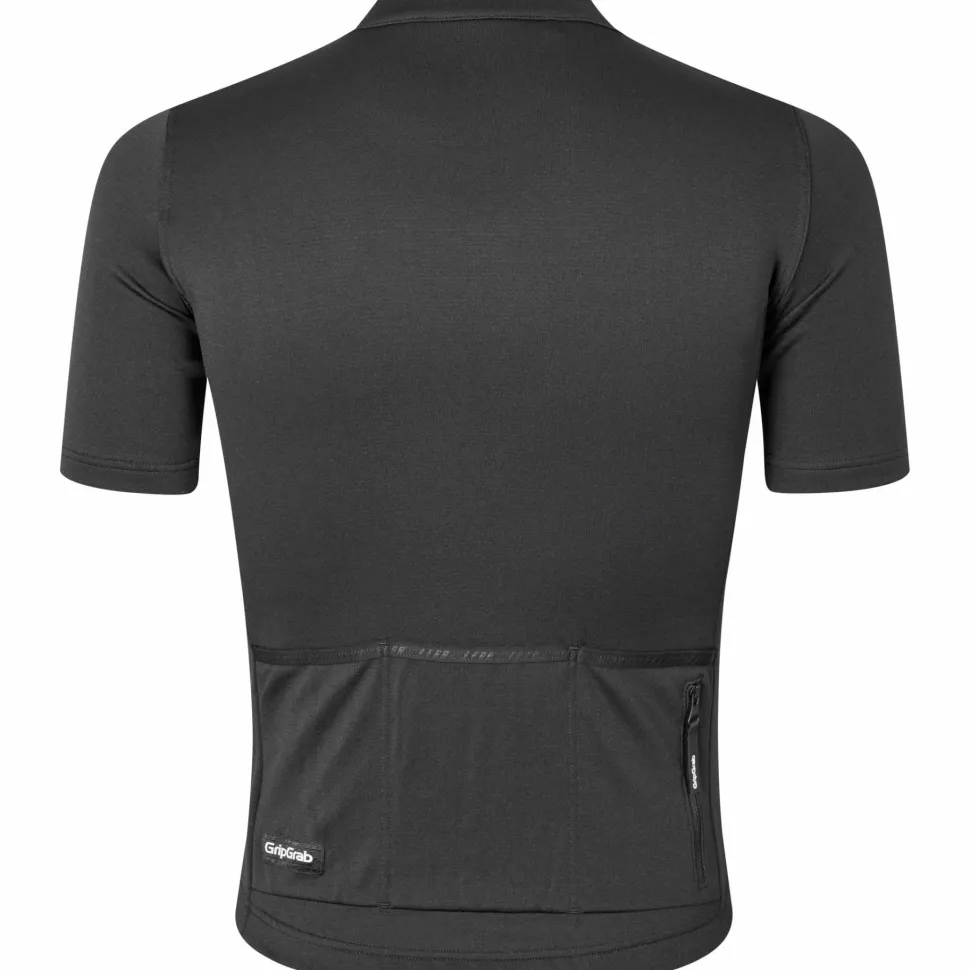Gripgrab Men's GripGrab EXPLR Merinotech Short Sleeve Jersey Black
