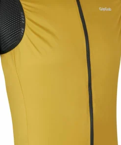 Gripgrab Men's GripGrab PACR Windproof Lightweight Vest Mustard Yellow