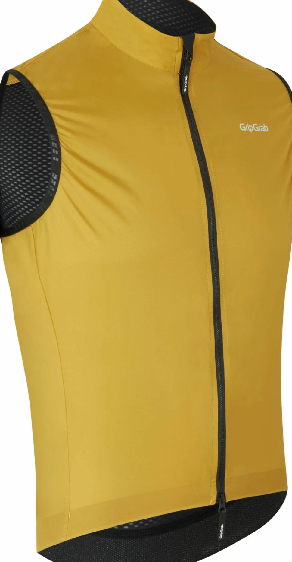 Gripgrab Men's GripGrab PACR Windproof Lightweight Vest Mustard Yellow