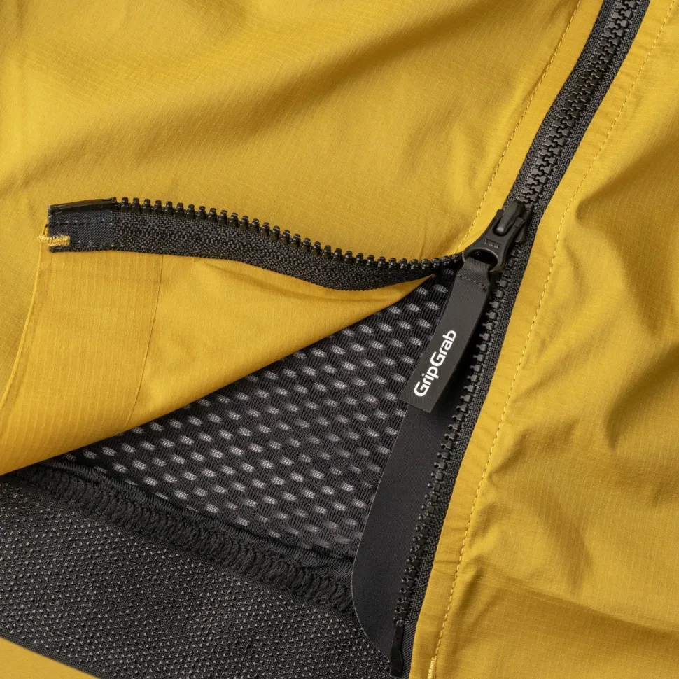 Gripgrab Men's GripGrab PACR Windproof Lightweight Vest Mustard Yellow
