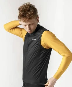 Gripgrab Men's GripGrab PACR Windproof Lightweight Vest Black