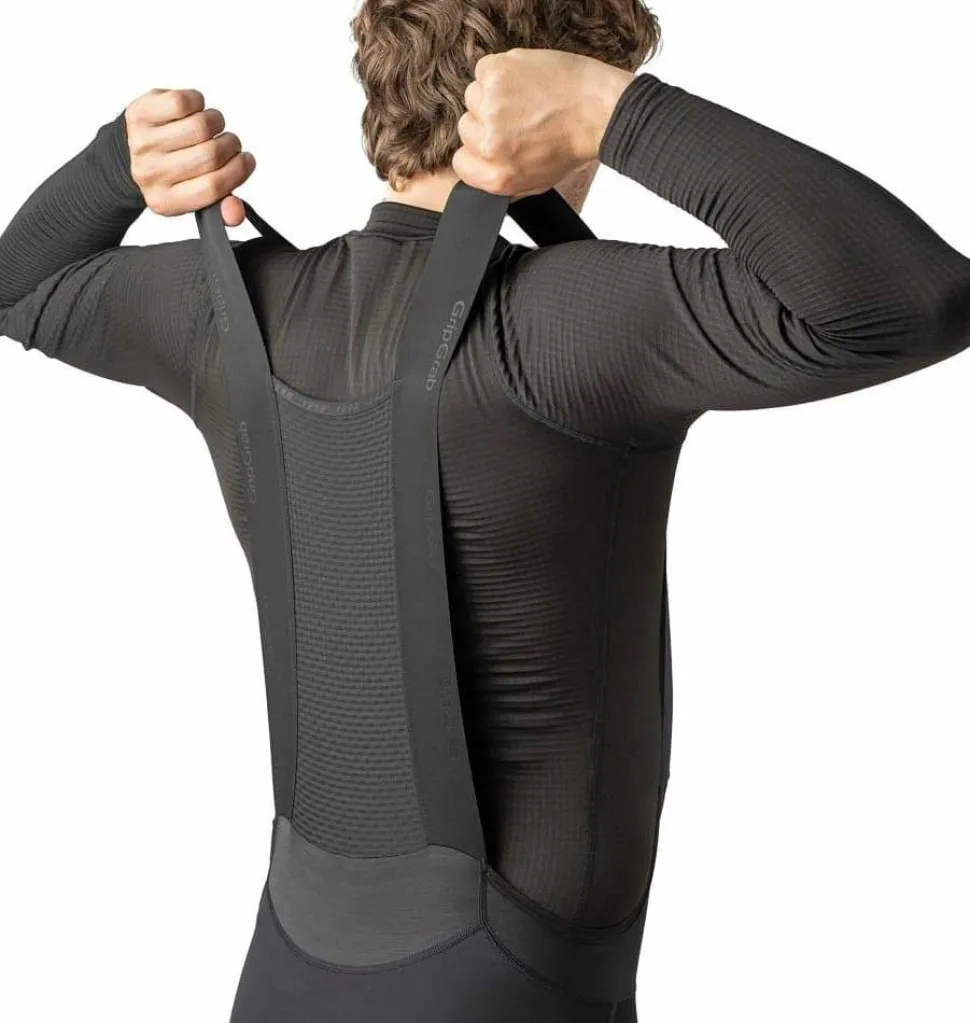 Gripgrab Men's Gripgrab Pacr Water-Resistant Bib Tights Black