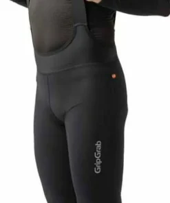 Gripgrab Men's Gripgrab Pacr Water-Resistant Bib Tights Black