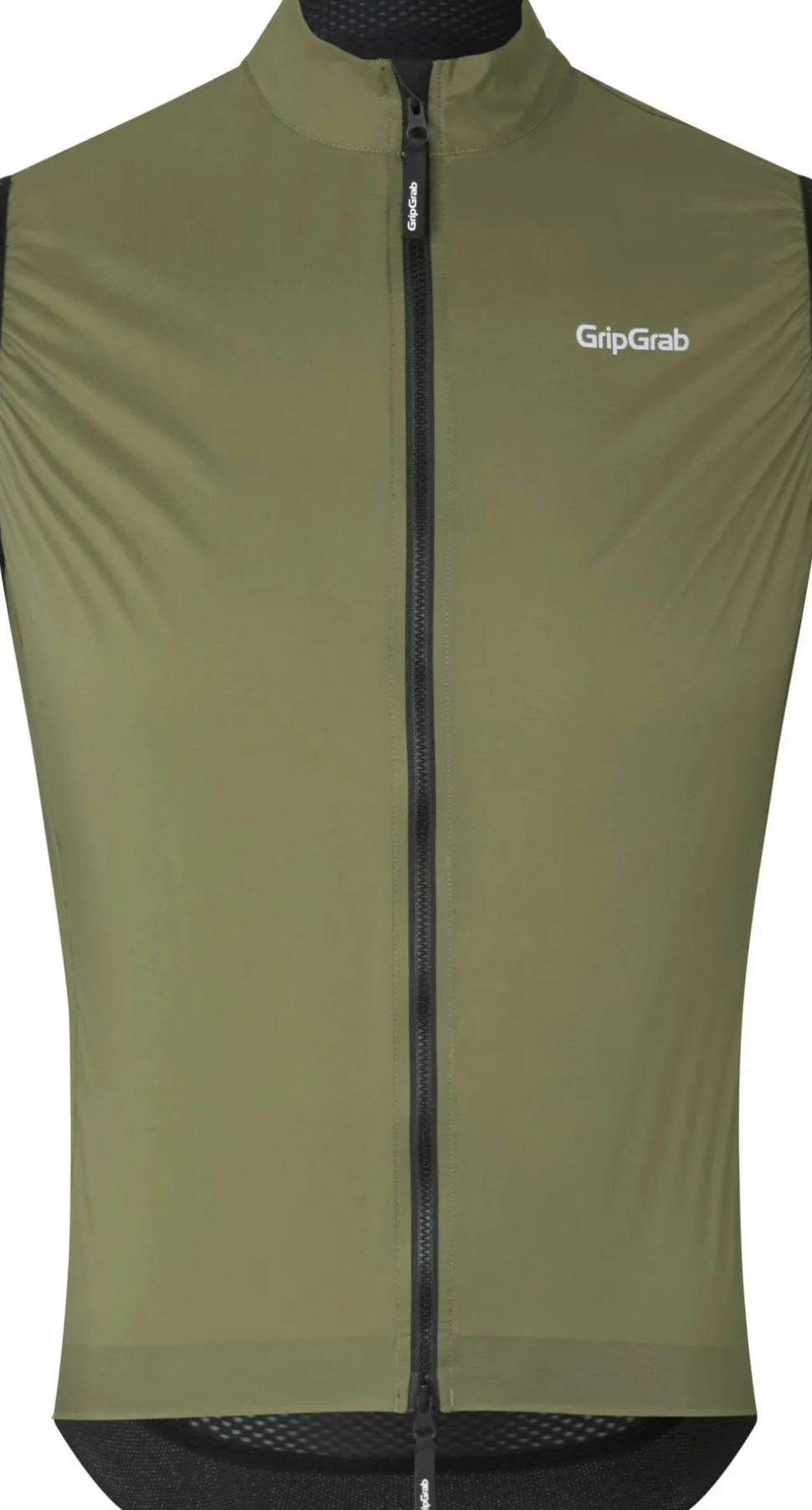 Gripgrab Men's GripGrab PACR Windproof Lightweight Vest Olive Green