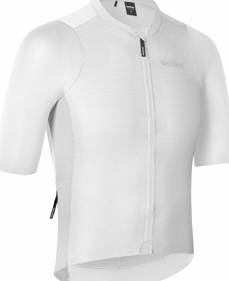 Gripgrab Men's GripGrab PACR Lightweight Short Sleeve Jersey White