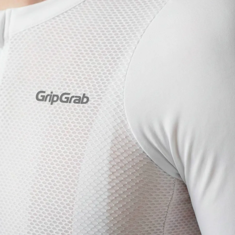 Gripgrab Men's GripGrab PACR Lightweight Short Sleeve Jersey White
