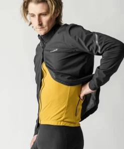 Gripgrab Men's GripGrab PACR Waterproof Lightweight Jacket Black