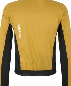 Gripgrab Men's Gripgrab Pacr Windproof Lightweight Jacket Mustard Yellow