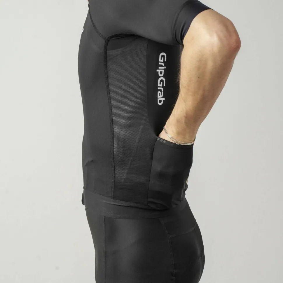 Gripgrab Men's GripGrab PACR Short Sleeve Jersey Black