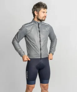 Gripgrab Men's PACR Emergency Jacket Transparent