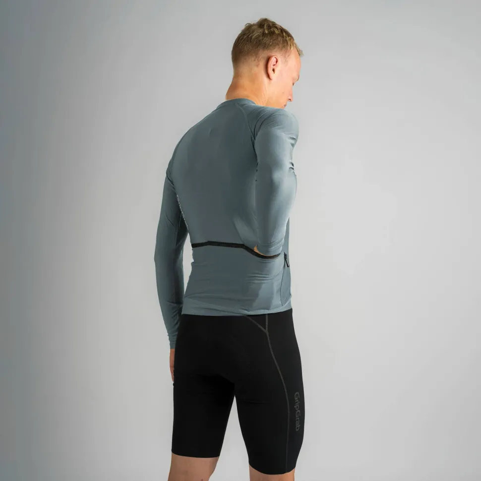 Gripgrab Men's Pacr Long Sleeve Jersey Light Blue