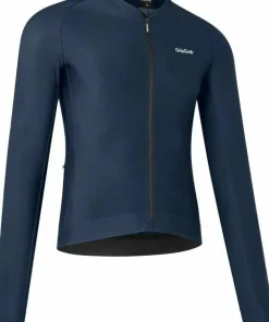 Gripgrab Men's Pacr Long Sleeve Jersey Navy Blue