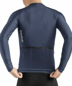 Gripgrab Men's Pacr Long Sleeve Jersey Navy Blue