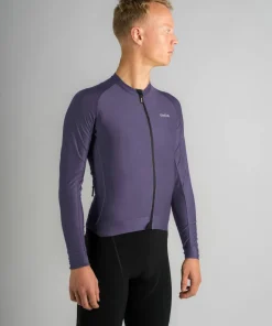 Gripgrab Men's Pacr Long Sleeve Jersey Purple