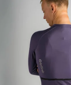 Gripgrab Men's Pacr Long Sleeve Jersey Purple