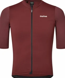 Gripgrab Men's Ride Short Sleeve Jersey Dark Red