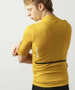 Gripgrab Men's Ride Short Sleeve Jersey Mustard Yellow