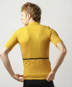 Gripgrab Men's Ride Short Sleeve Jersey Mustard Yellow