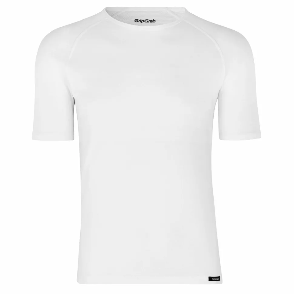 Gripgrab Men's Ride Thermal Short Sleeve Base White